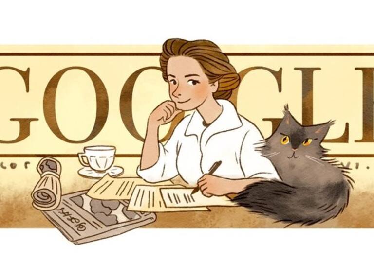 Google rinde homenaje a Lenka Franulic, pionera del periodismo chileno, con un doodle