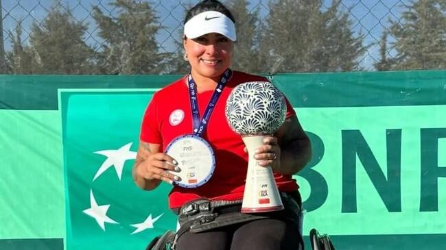 Sofía Fuentes tras clasificar al Mundial de tenis paralímpico: "Con Macarena Cabrillana podríamos llegar muy lejos en dobles"