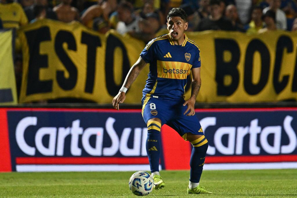 Carlos Palacios se lució iniciando la jugada del primer gol de Boca en Copa Argentina | Getty Images