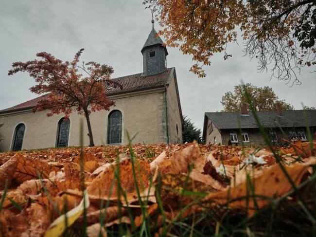 Una villa religiosa en la ciudad de Brunswick, parte de la comunidad de la iglesia protestante en Alemania.