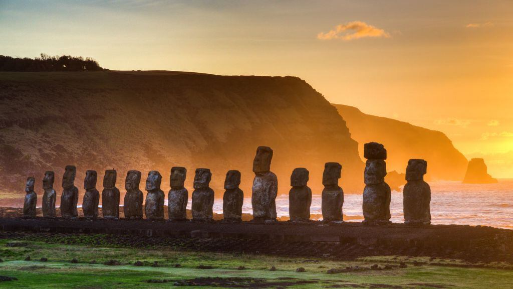 Moai femenino - Isla de Pascua