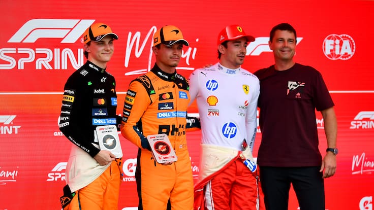 Se acabó el dominio de Mercedes: Lando Norris y McLaren arrasan en la sprint del GP de Miami de Fórmula 1