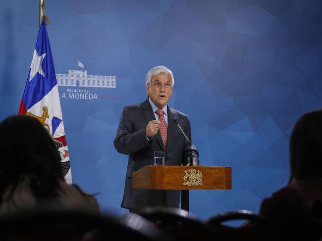 19 de octubre del 2019/SANTIAGO
El presidente de la Republica, Sebastian Piñera, frena el alza del pasaje del Metro.
FOTO: SEBASTIAN BELTRAN GAETE/AGENCIAUNO