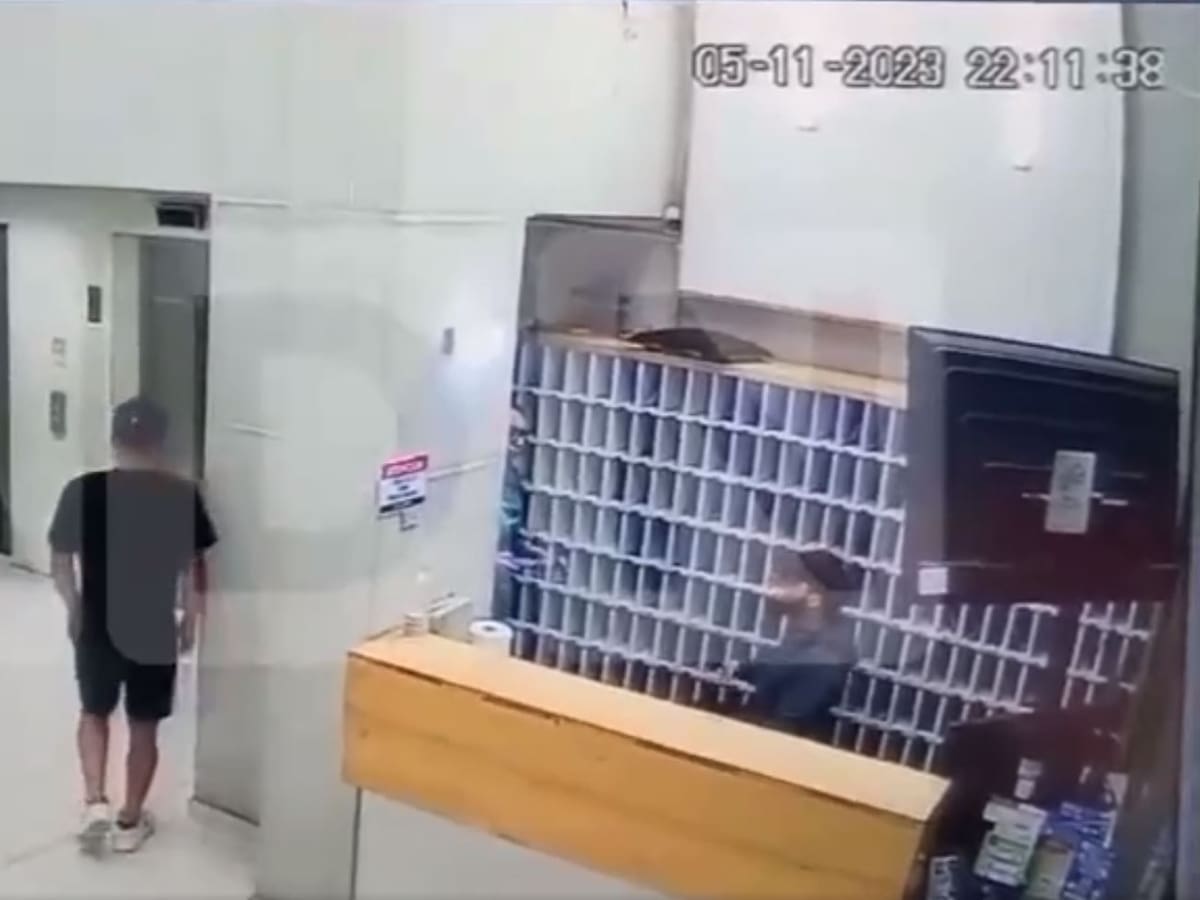 Exclusivo: Los videos de la llegada de Jordhy Thompson al departamento donde se registró la agresión que denunció su ex pareja