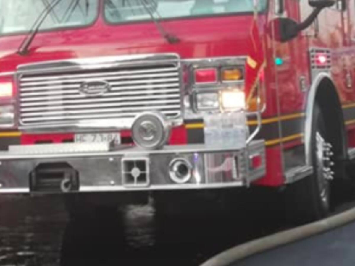 Funcionario de bomberos resultó herido con perdigones en Quilicura