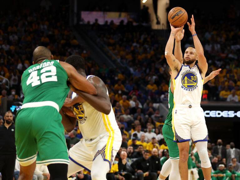 Finales NBA: Stephen Curry lideró a los Warriors en la victoria ante los Celtics