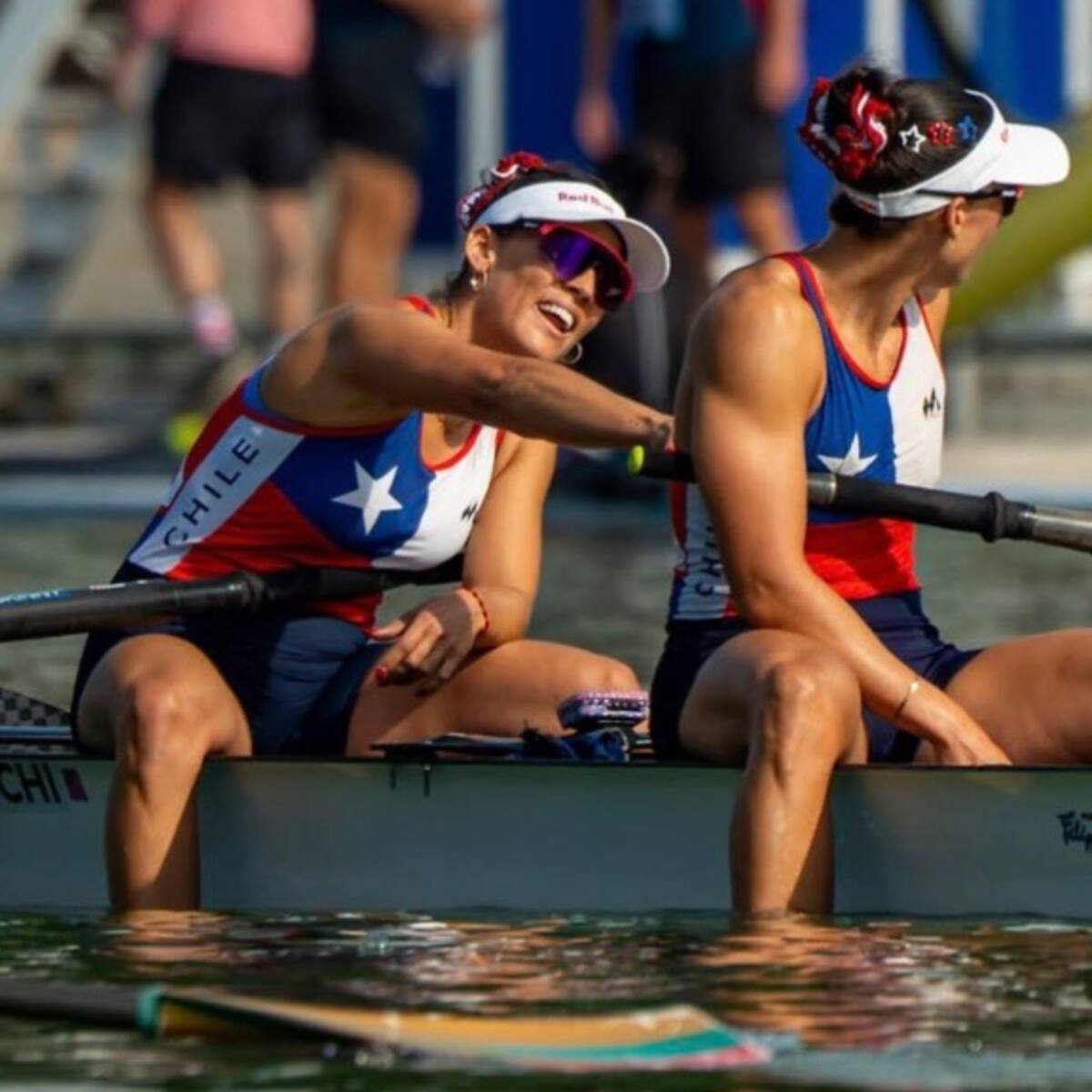 Melita y Antonia Abraham quedan fuera del podio en la final del Mundial de Remo