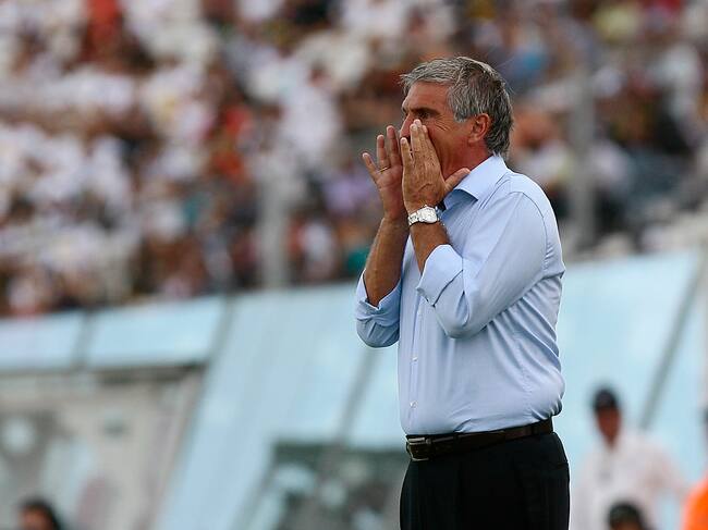 Omar Labruna en el Estadio Monumental