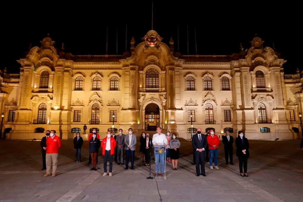 Vizcarra se despide desde la Casa de Pizarro en Lima