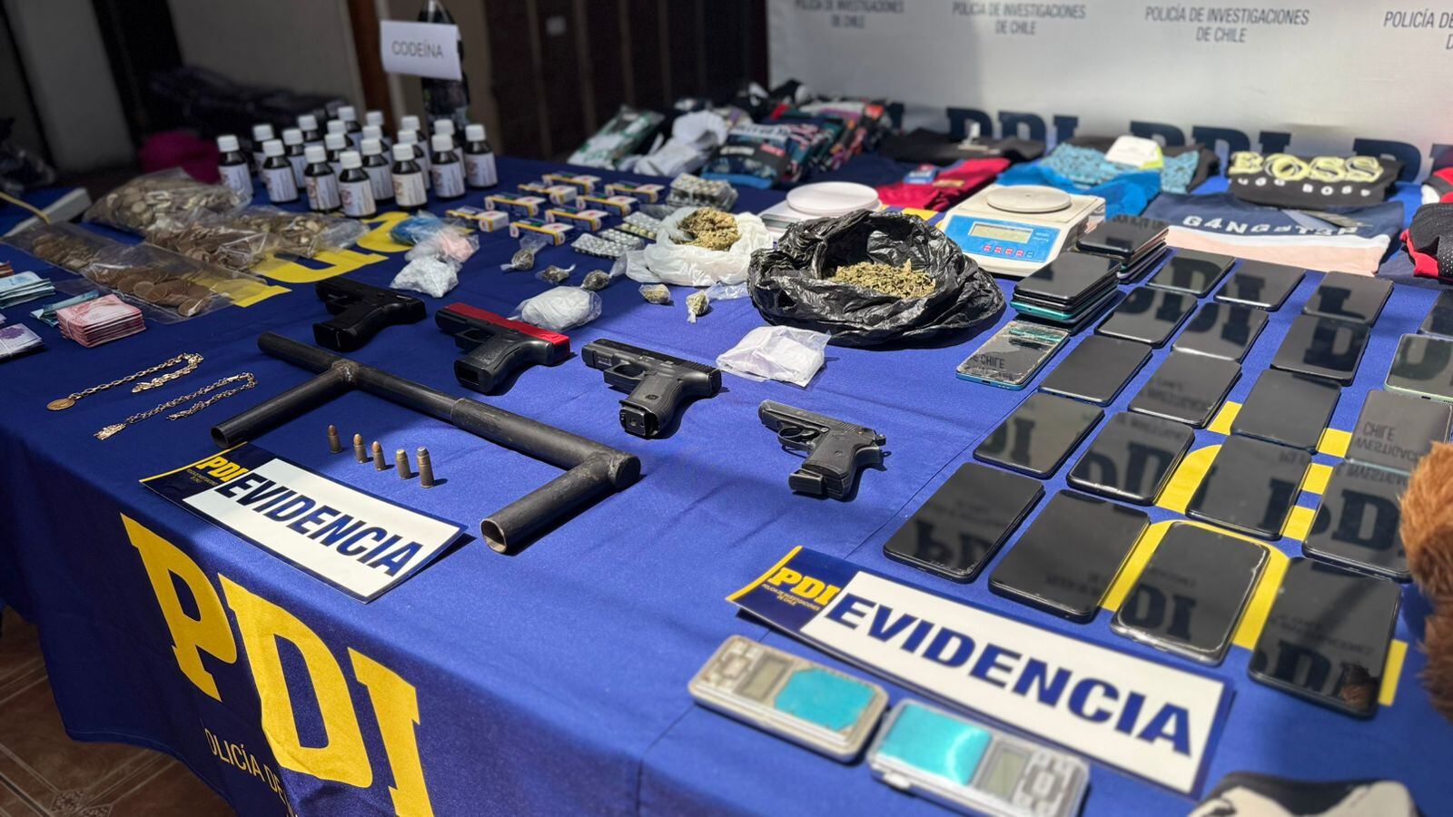 Detienen a grupo de delincuentes por robo con intimidación en San Bernardo: esta fue la incautación recaudada