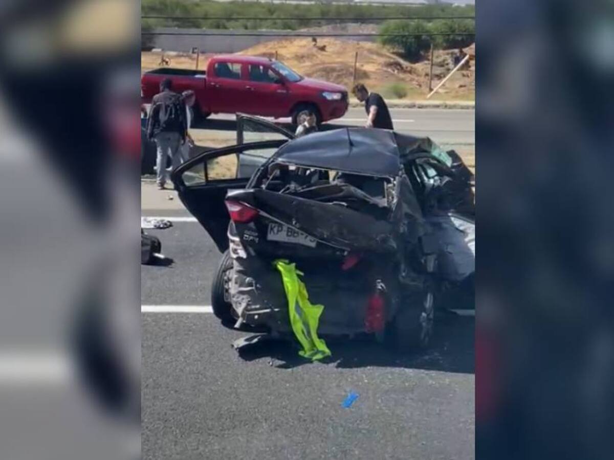 Fatal accidente de tránsito en la Ruta 68 deja cuatro personas fallecidas