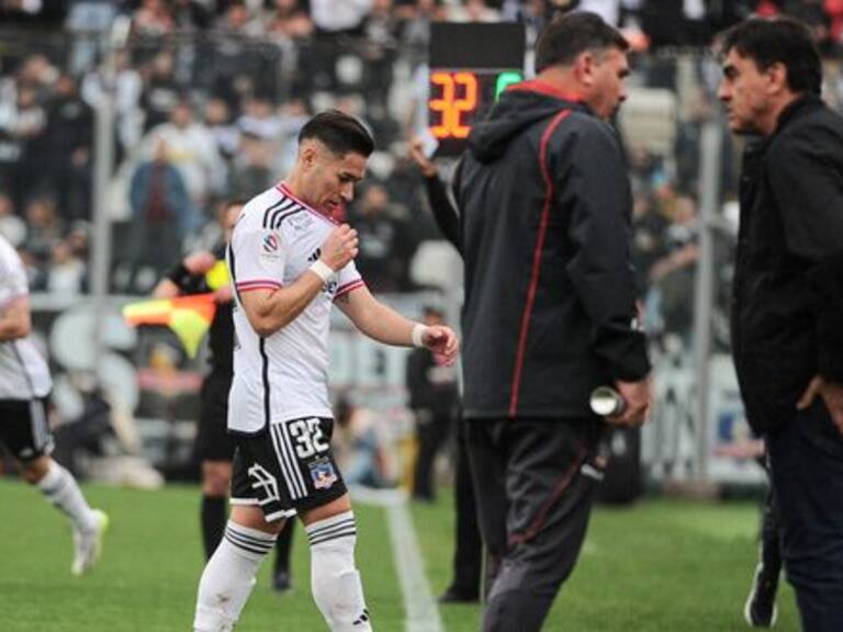 Sensible baja en Colo Colo: Óscar Opazo sufre desgarro y arriesga perderse el Superclásico ante la U