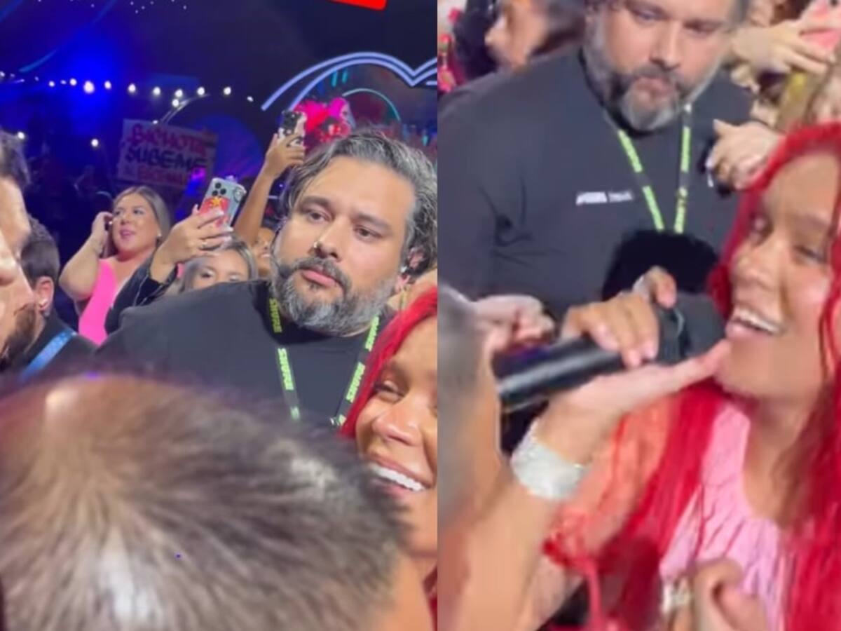 «Me acarició la cara»: Di Mondo comparte íntimo momento con Karol G en Viña 2023