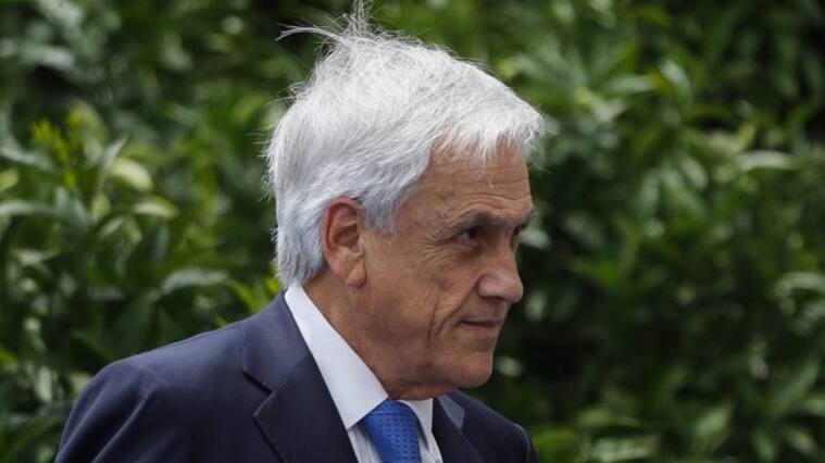 30 de noviembre del 2021/SANTIAGOSebastian Piñera, Presidente de la Republica, durante el anuncio de la extensión del IFE laboral, que se realizó en el patio de Los Naranjos del Palacio de LA Moneda.
FOTO: SEBASTIAN BELTRAN GAETE/AGENCIAUNO