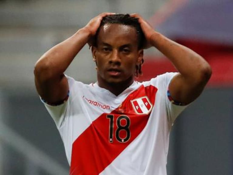 Perú perdió a su goleador André Carrillo para el partido ante Chile por las Clasificatorias Sudamericanas