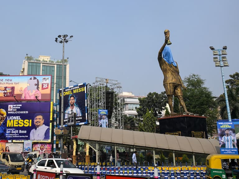 Messi inaugurará una estatua con su imagen en India