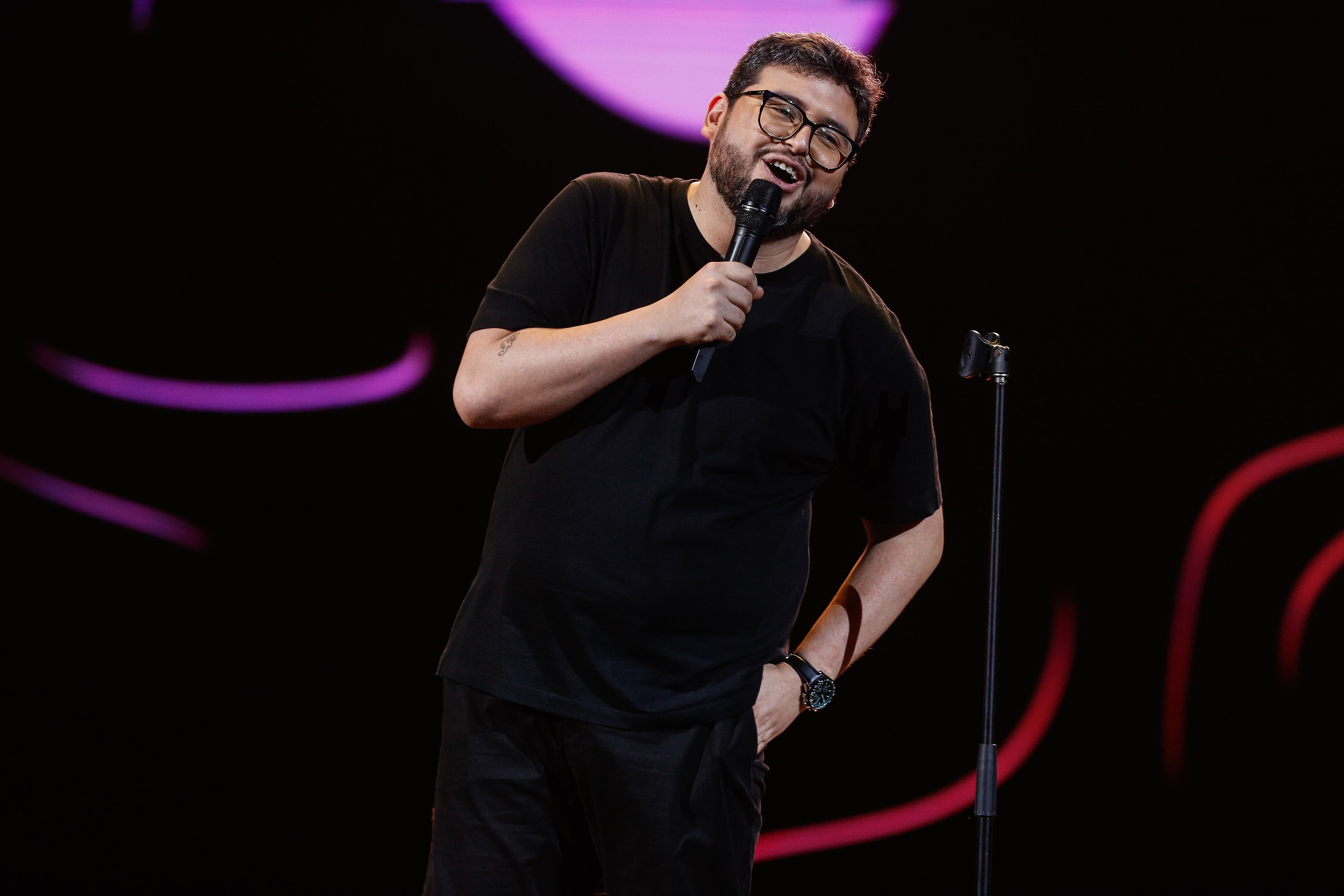 27 DE FEBRERO DE 2024 / VIÑA DEL MAR
El Humorista Luis Slimming se presenta durante la tercera noche del LXIII Festival Internacional de la Canción de Viña del Mar desde la Quinta Vergara
FOTO: DIEGO MARTIN /AGENCIAUNO