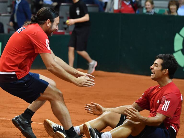 Cristian Garín y Nicolás Jarry vuelven al equipo chileno Copa Davis para enfrentar a Eslovaquia