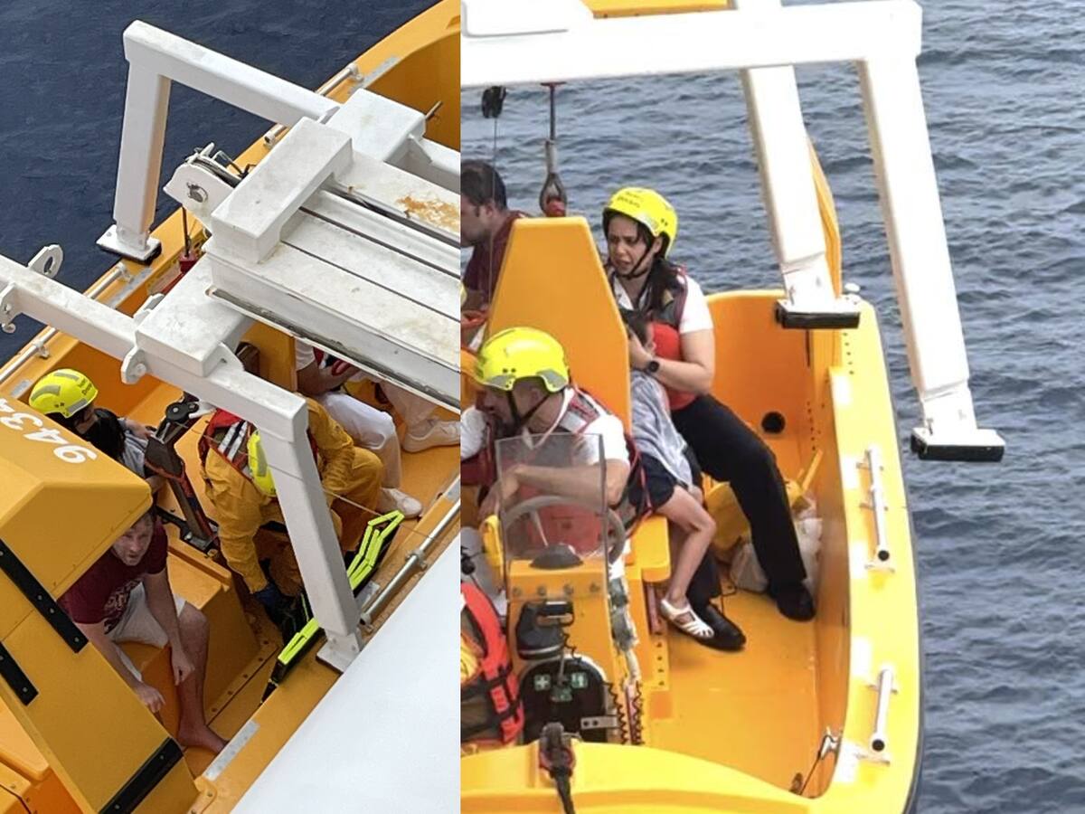 “Fue horrible”: padre salta de crucero para salvar a su hija que cayó en pleno océano