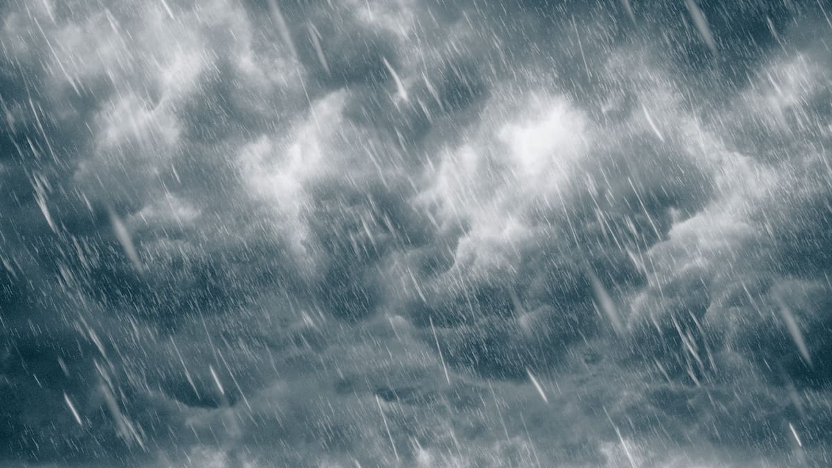 Río atmosférico llega a Chile con intensas lluvias en varias regiones: caerían hasta 60 mm de agua