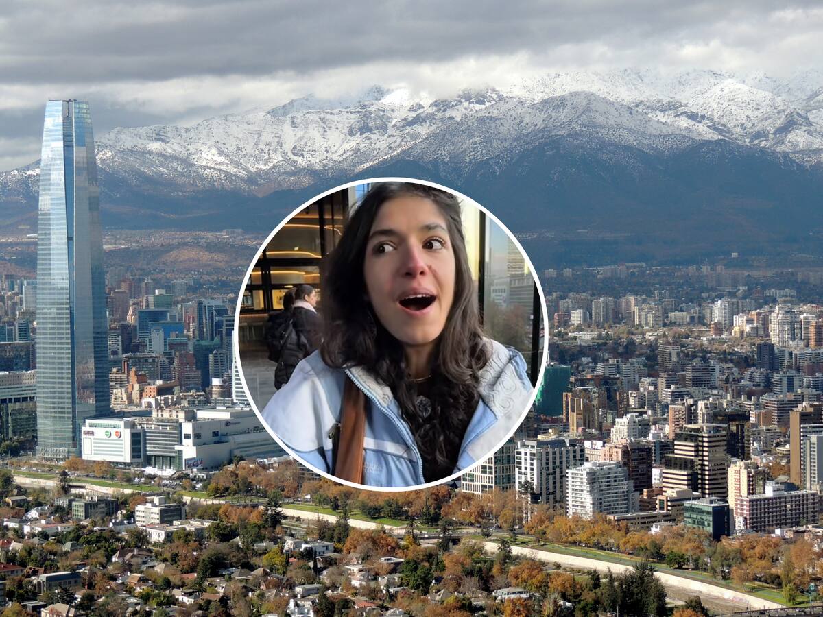 Española fascinada con Santiago: “Mi madre decía que me iba a pasar de todo, pero Chile es primer mundo”