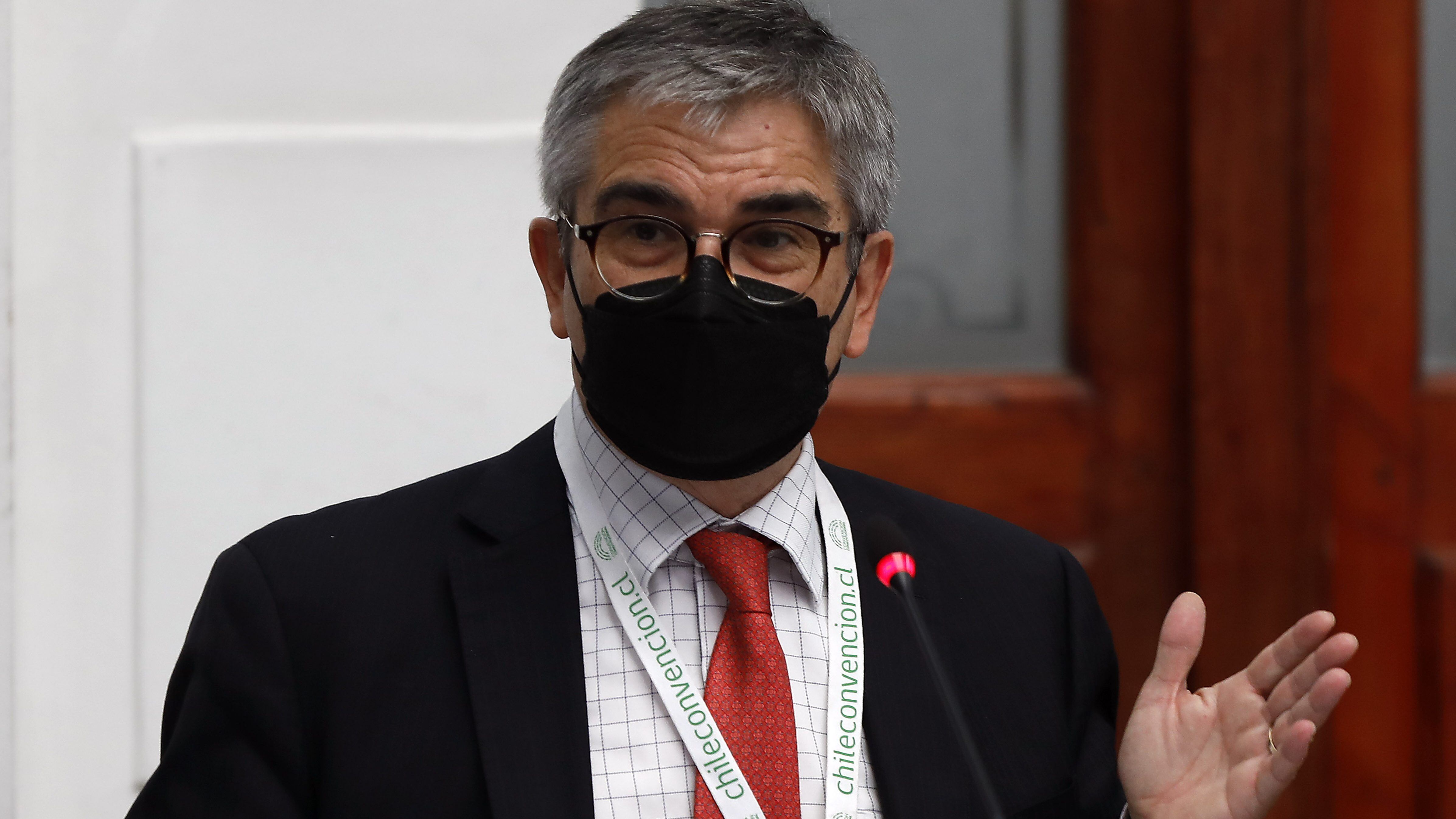 09 de Noviembre de 2021 /SANTIAGOEl Presidente del Banco Central,Mario Marcel, durante la Comisin sobre Sistemas de
Justicia que se llevo acabo en el Ex Congreso de Santiago.
FOTO CRISTOBAL ESCOBAR /AGENCIAUNO