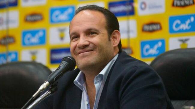 Francisco Egas, presidente de la Federación Ecuatoriana de Fútbol: "Se ha hecho justicia deportiva con Byron Castillo"