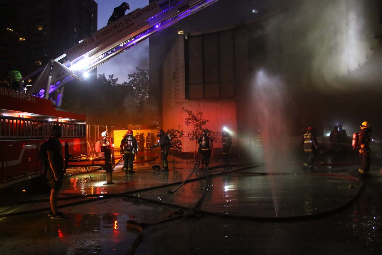 Incendio en Museo Violeta Parra