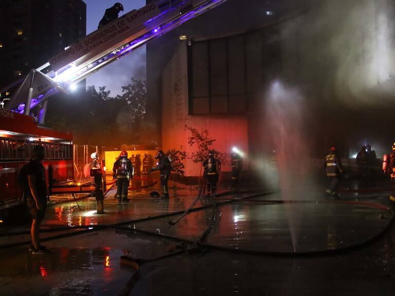 Incendio en Museo Violeta Parra