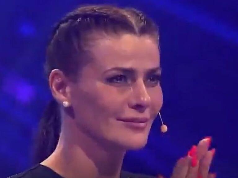 Tonka Tomicic se emocionó hasta las lágrimas tras brillante performance en «Starstruck»