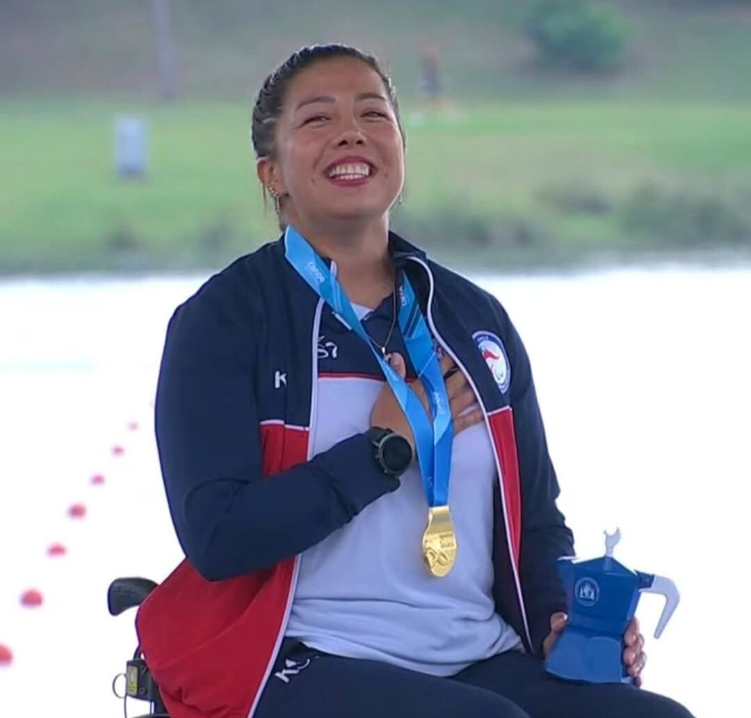 Katherine Wollermann hace historia para el Team Parachile