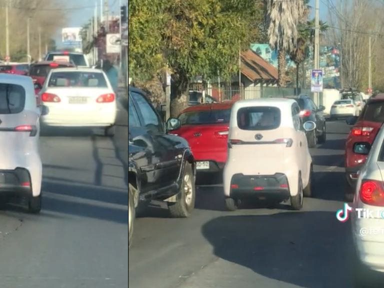 Chang Li S1-Pro: El auto más barato del mundo es captado circulando sin patente trasera en Curicó