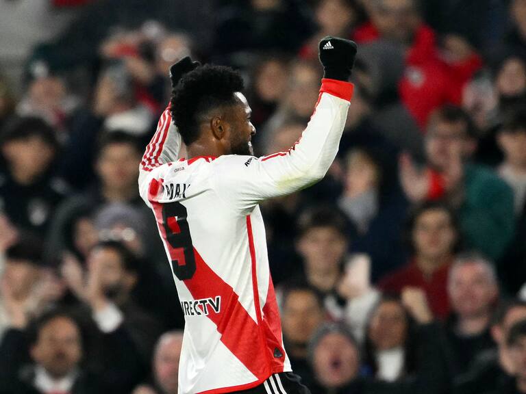 River Plate se impuso a Libertad y mantuvo su invicto en la Copa Libertadores 2024 | Getty Images