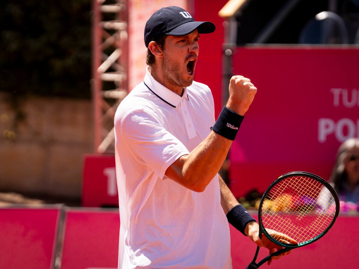 Nicolás Jarry sufre para vencer al 339° del mundo y avanza a los cuartos de final del Challenger de Estoril