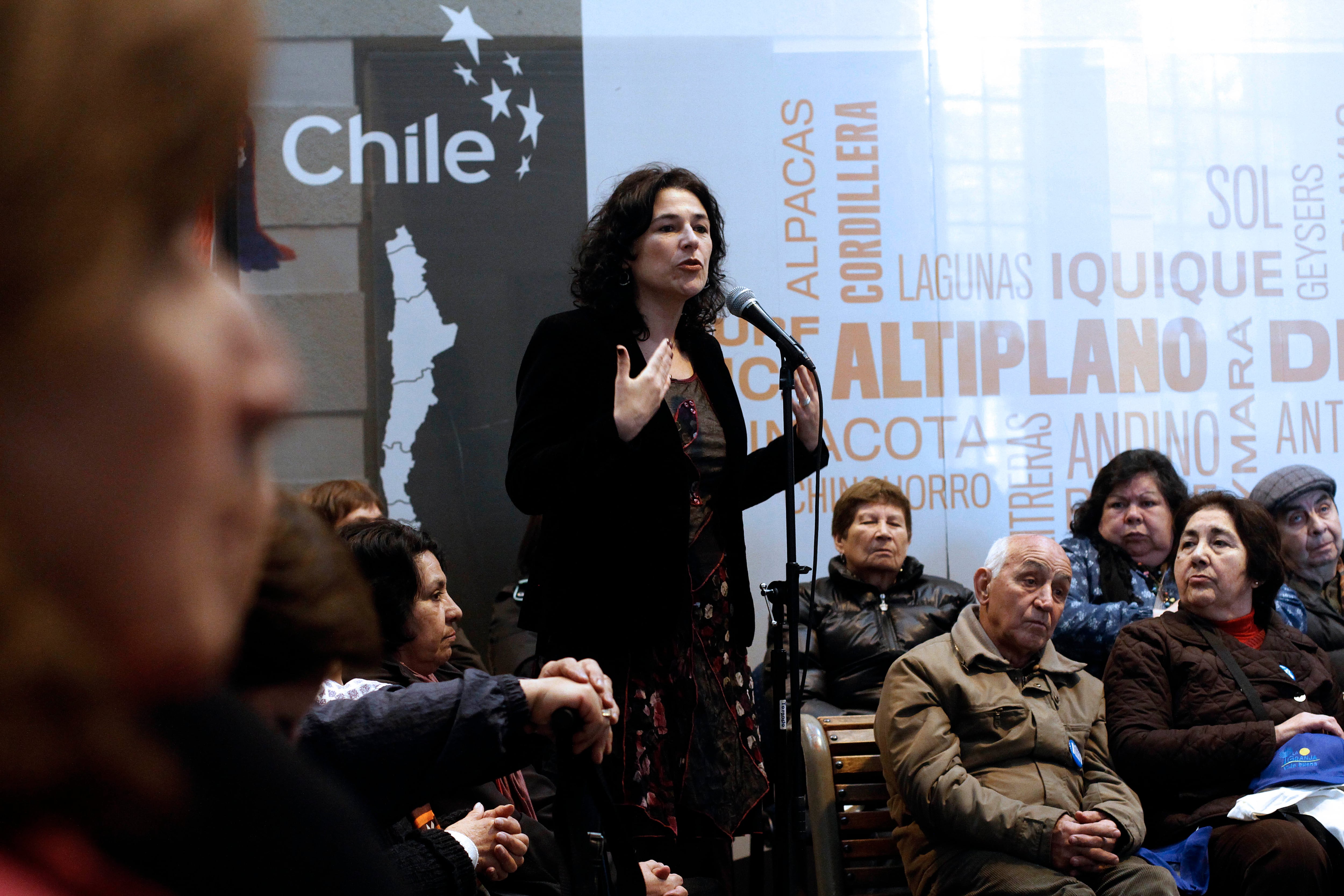 21 de septiembre del 2015/SANTIAGO
La subsecretaria de Turismo, Javiera Montes se dirige a los asistentes, durante el inicio de la temporada N¡ 15 del programa Vacaciones Tercera Edad donde viajaran a diferentes puntos del pas, la actividad se realizo en las dependencia de SERNATUR ubicada en la comuna de Providencia.
FOTO: JAVIER SALVO/AGENCIAUNO