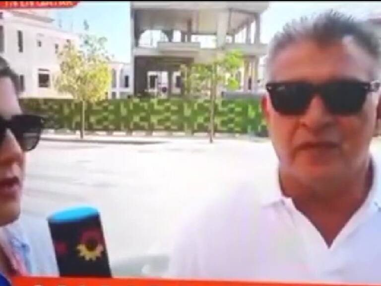 "No me hagan esto": Reportera argentina le hace sorprendente desconocida a Claudio Borghi en Qatar