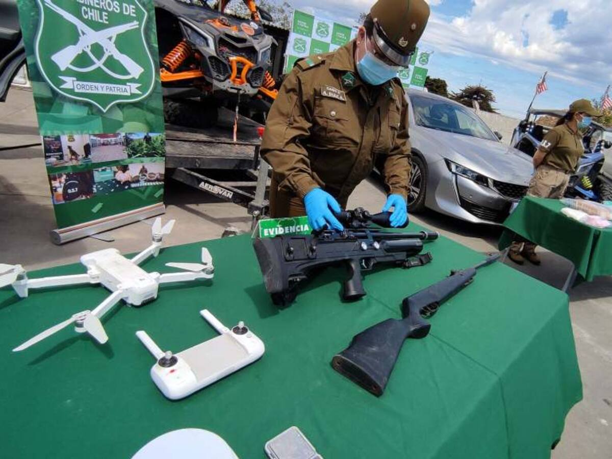 2 millones de pesos en cocaína: desbaratan banda de narcotráfico en la región de Coquimbo