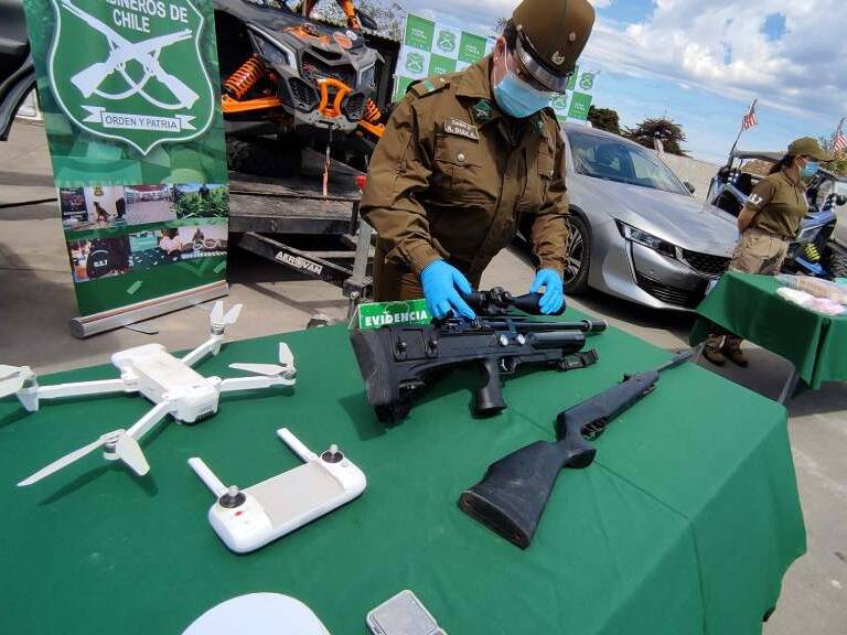 2 millones de pesos en cocaína: desbaratan banda de narcotráfico en la región de Coquimbo