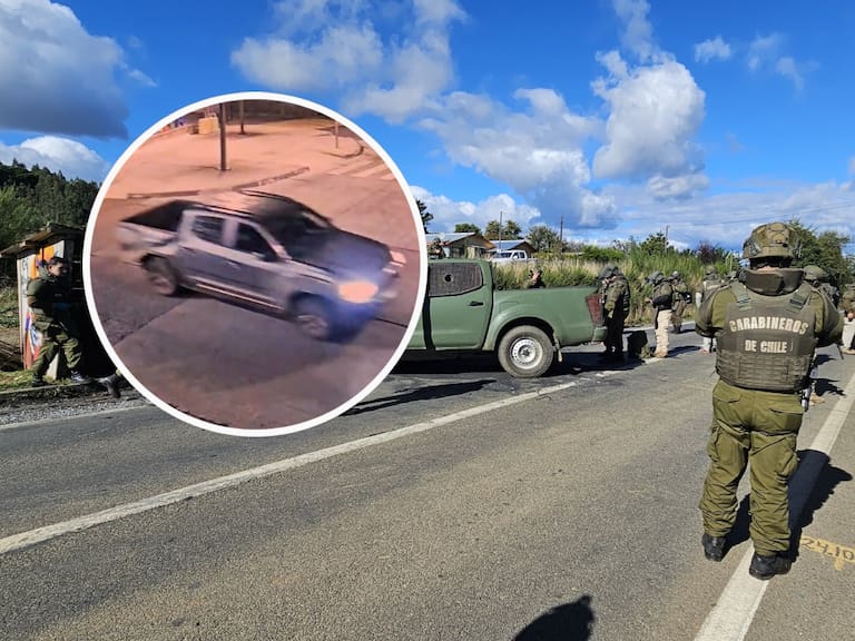 Revelan imágenes del momento en que atacan con disparos un cuartel de Carabineros en La Araucanía