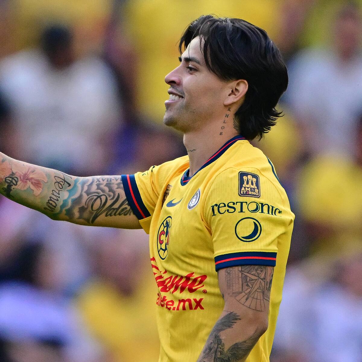 Víctor Dávila se luce con un doblete en paliza del América ante Mazatlán por la liga mexicana