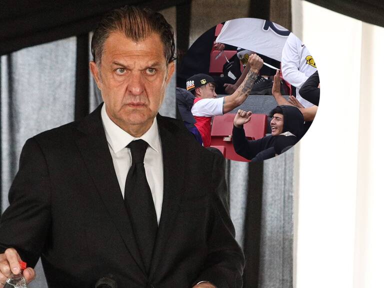 “Ese cuchillo se lo sacaron a una señora”: la particular explicación de Aníbal Mosa tras la pelea de barristas en el Estadio Nacional