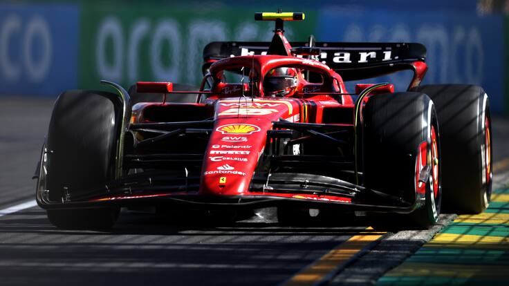 ¡Festejan en Maranello! Carlos Sainz se quedó con el GP de Australia en medio del abandono de Max Verstappen en la F1