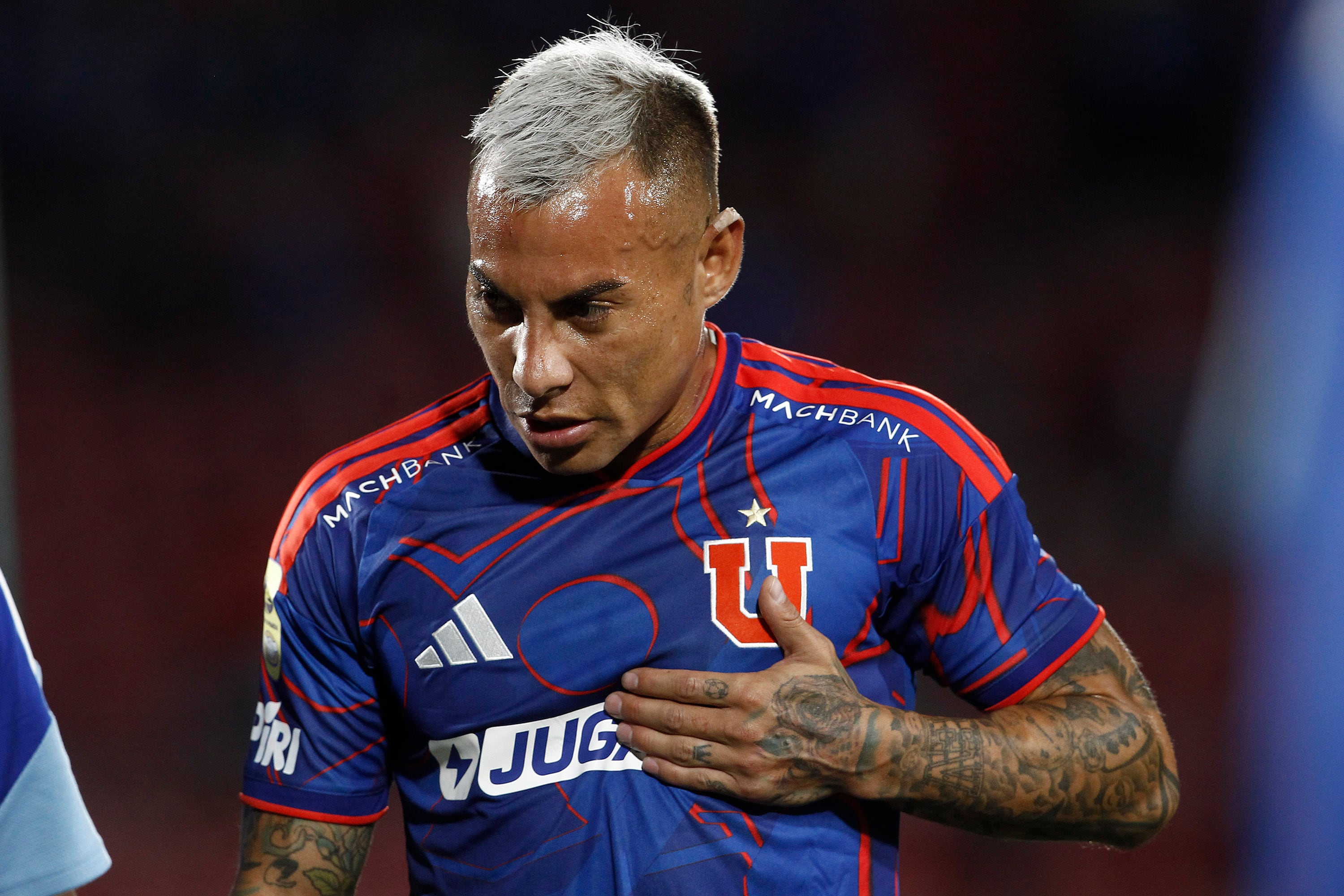 Eduardo Vargas, delantero de la U