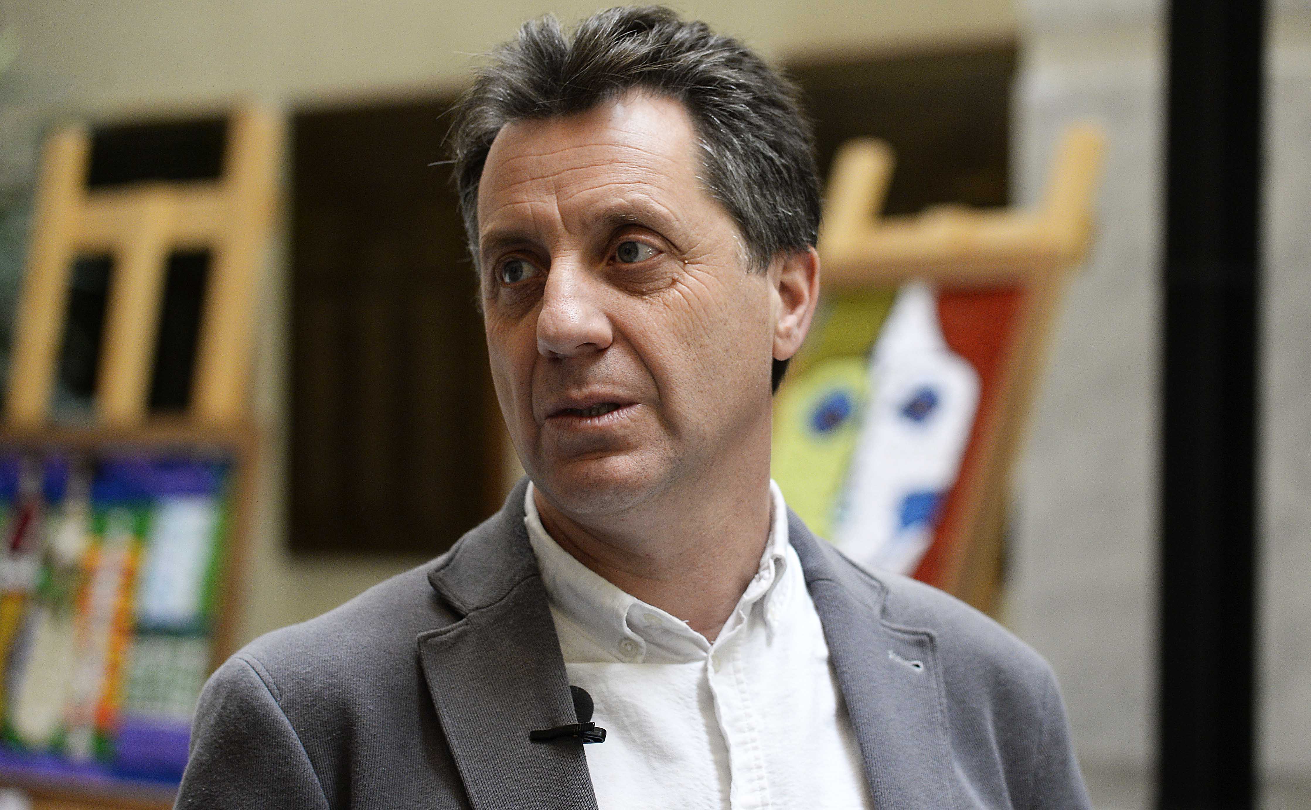 El periodista Mauricio Weibel. Foto: Agencia Uno