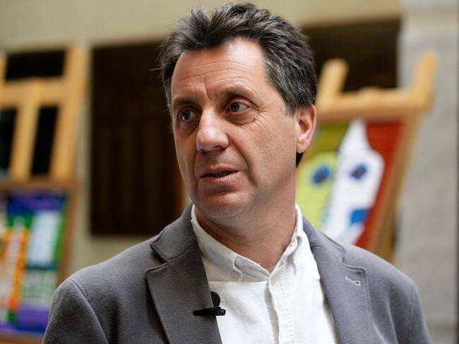 El periodista Mauricio Weibel. Foto: Agencia Uno