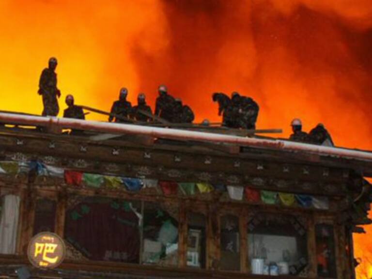 Trece niños mueren tras incendio de internado en China