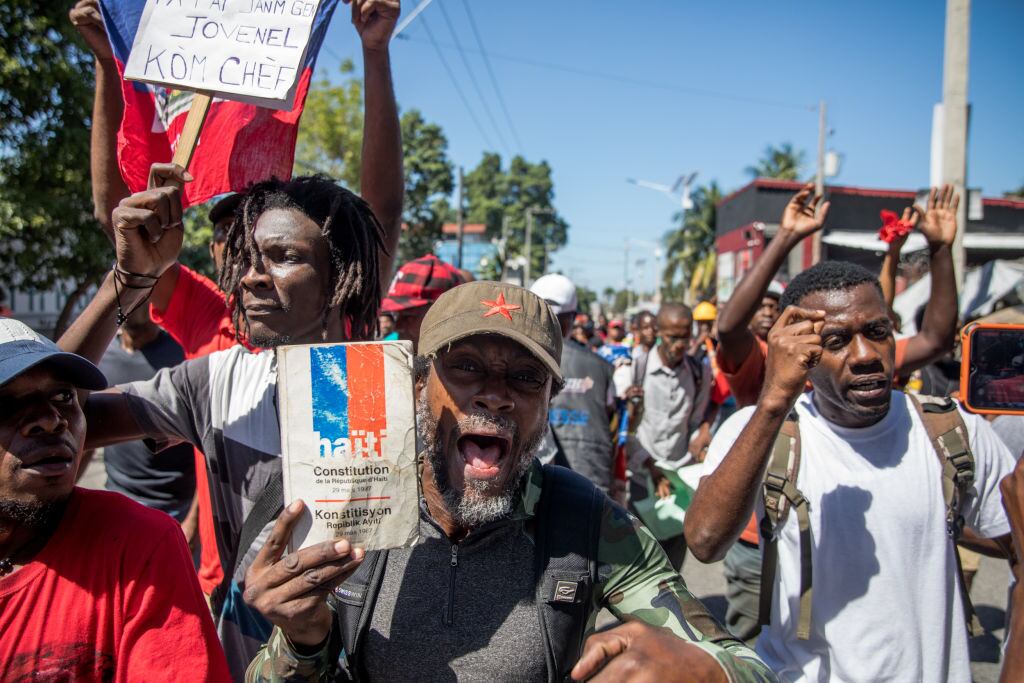 Manifestaciones ciudadanas en contra del gobierno de Haití