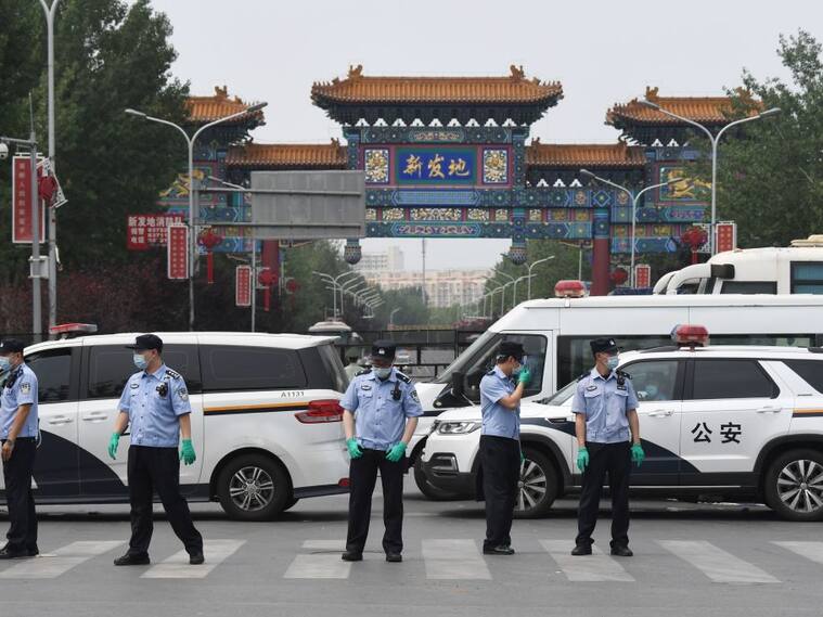 La policía china clausura un mercado de Pekín