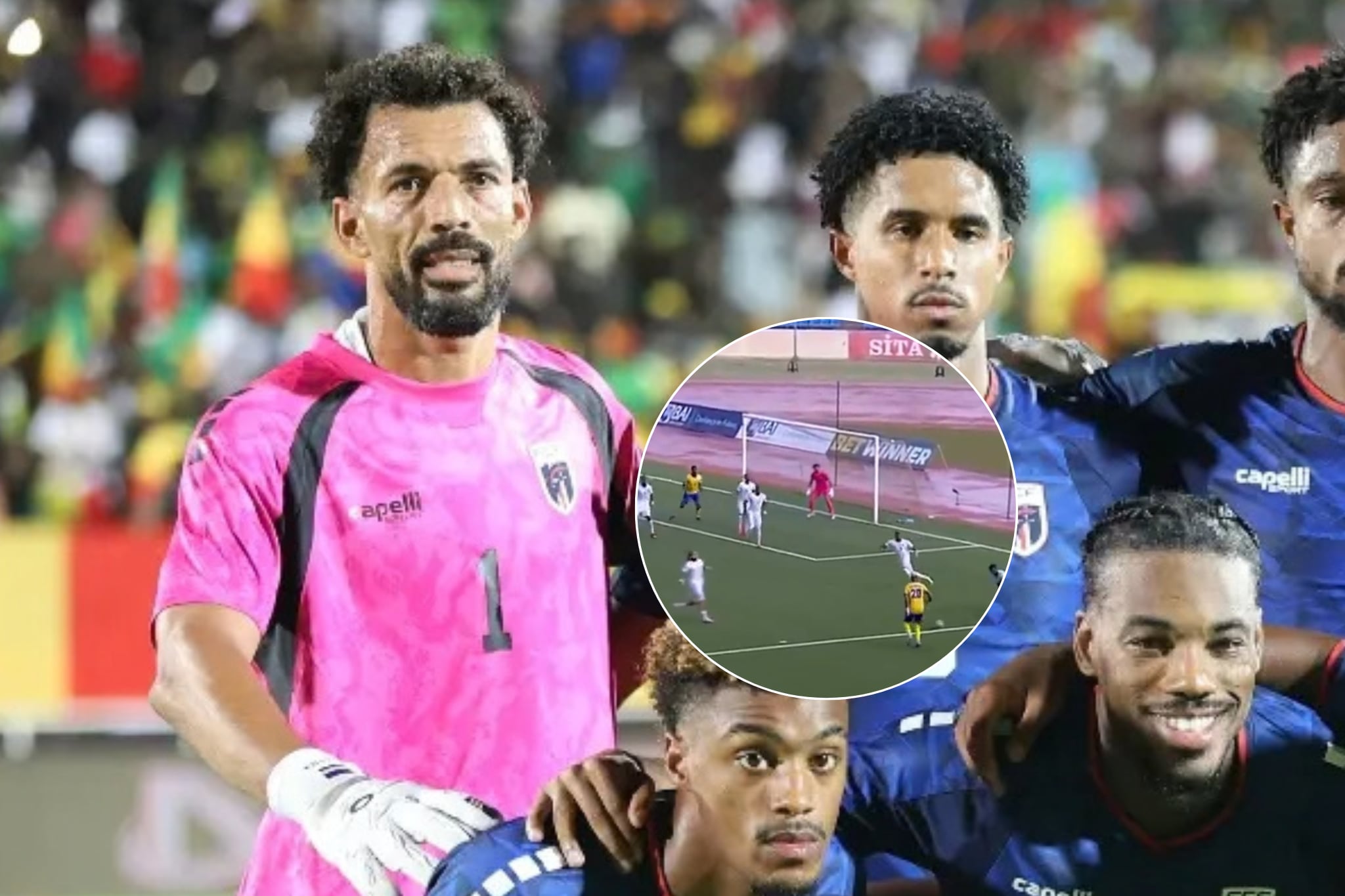 El golazo que sufrió Vozinha en un nuevo partido con Cabo Verde: remate inatajable para el arquero de Colo Colo