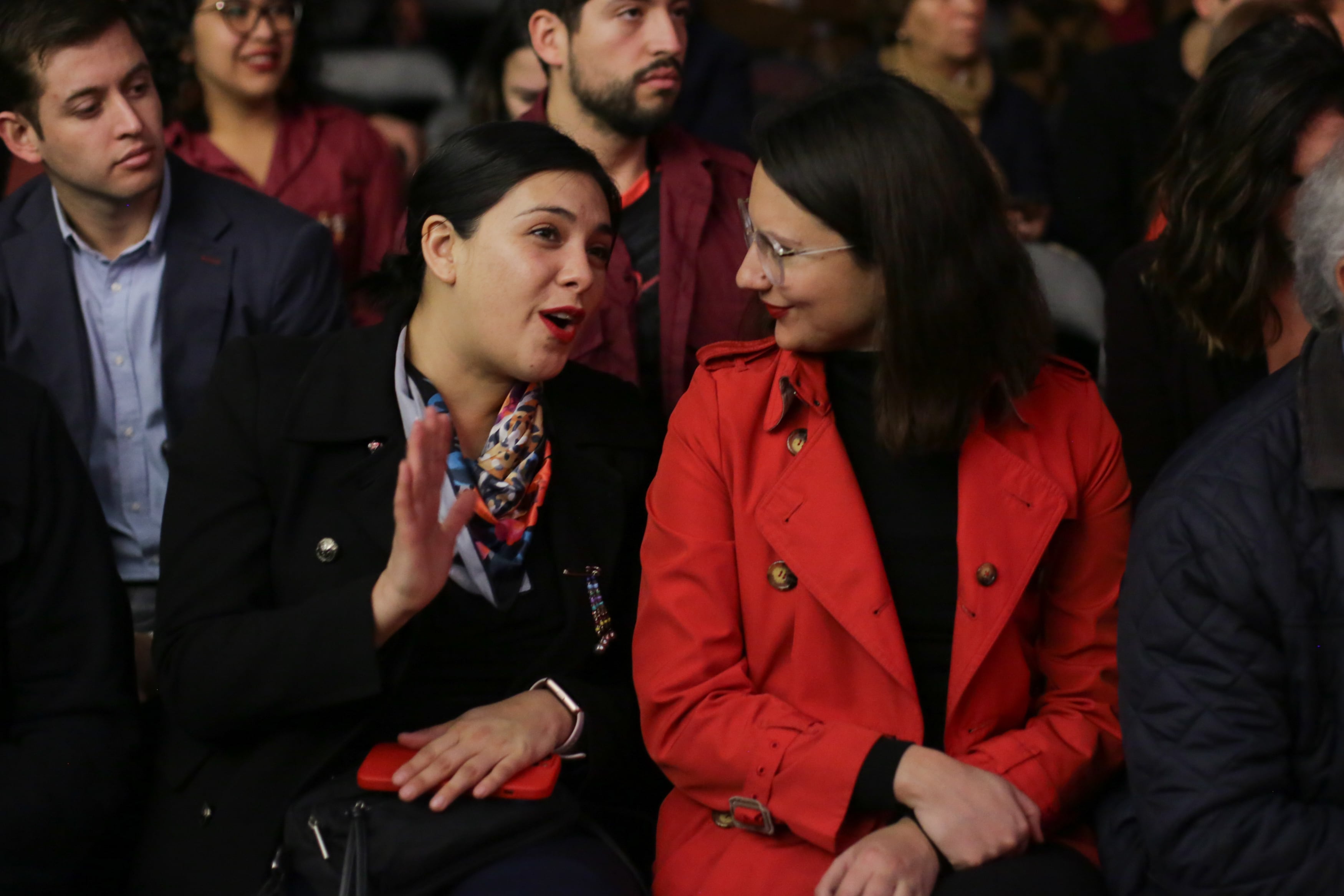 Agencia UNO | Karol Cariola e Irací Hassler